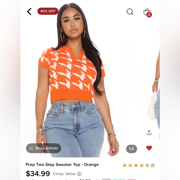 Fashion nova top - Picture 1 of 5